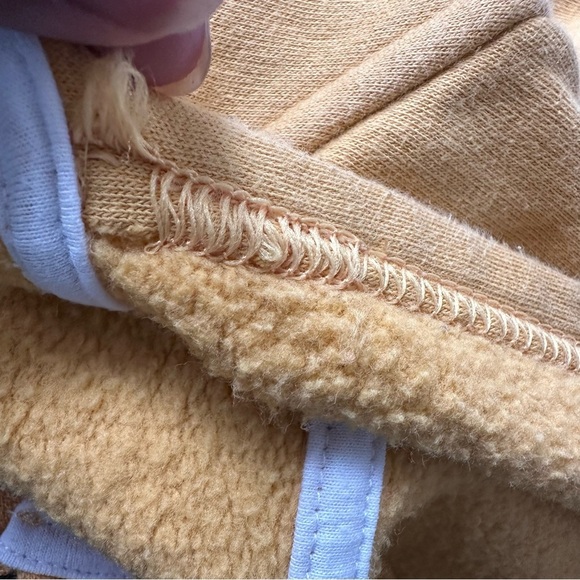 Cat & Jack Boys Yellow Fleece Zip-Up Hoodie Size M (8/10) - Picture 7 of 7